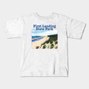 First Landing State Park, Virginia Kids T-Shirt